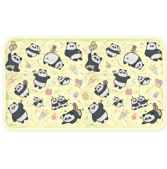 【7月新品】PA2501 - Panda Friends 瀛竹夢幻彩印梳化墊